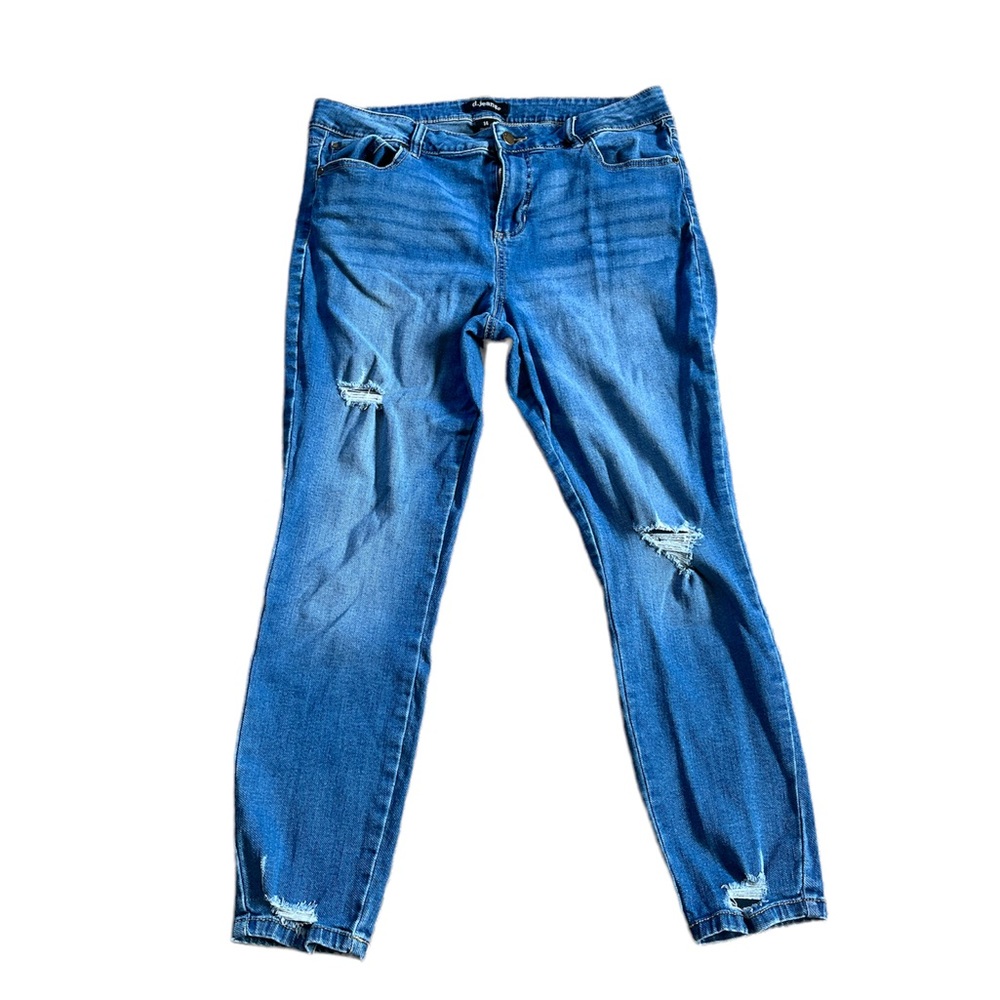 Size 14 skinny jeans (short length)